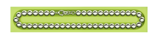 A detail view of Sphere Link Chain XL