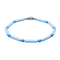 A detail of INA Bracelet in Bubble Blue