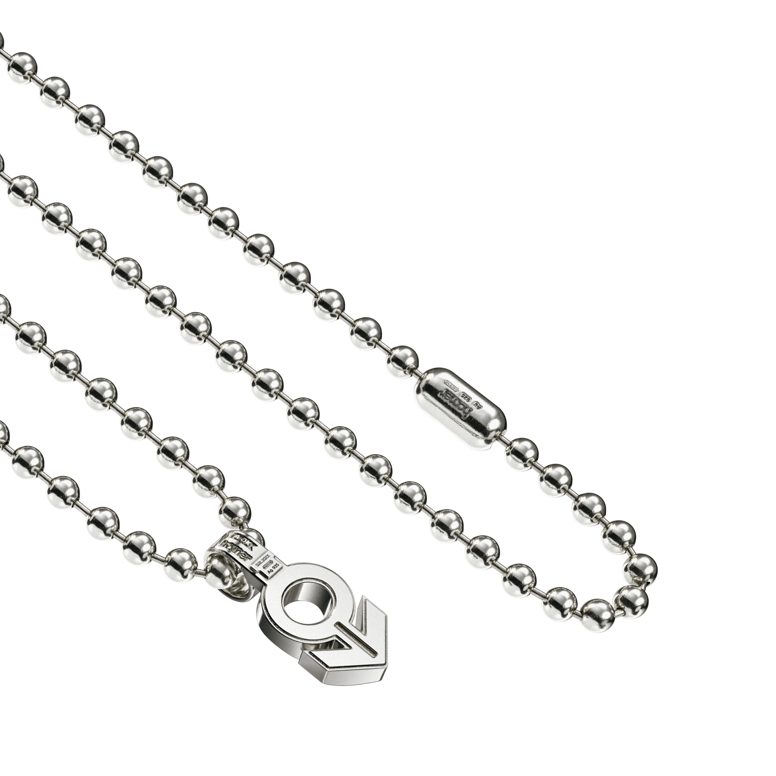 A detail view of Signal ♂ Pendant