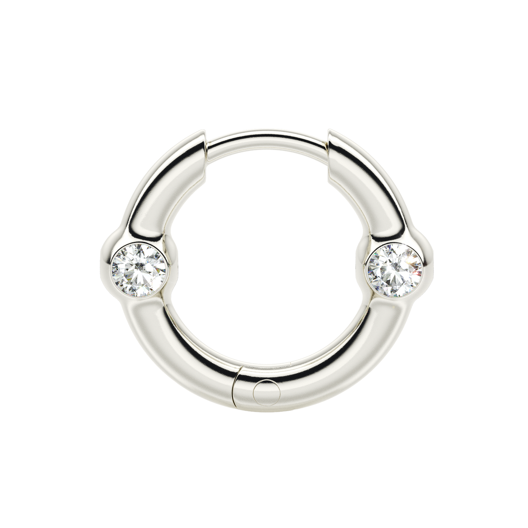 Hoop earrings with gems online