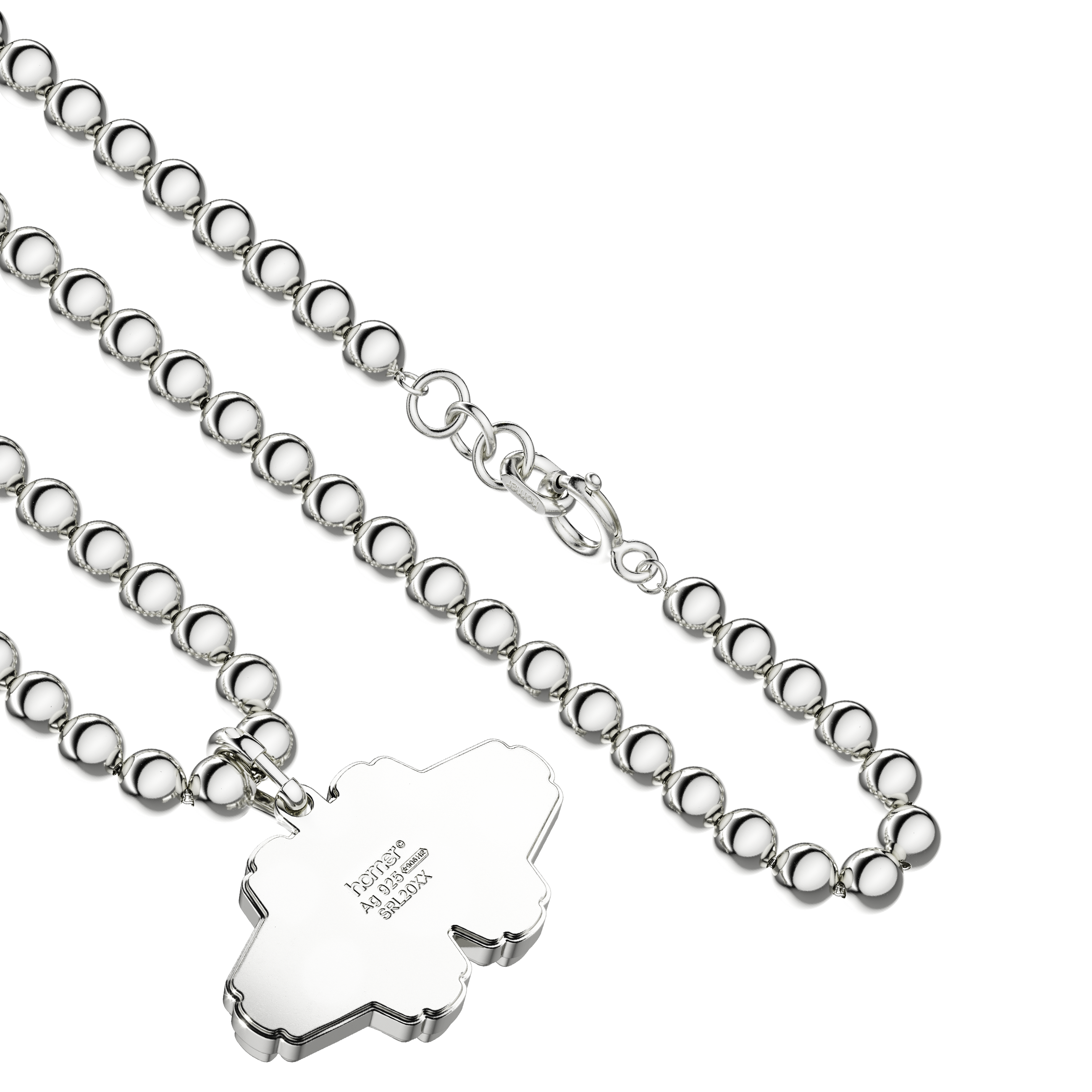 A detail view of Broccoli Pendant