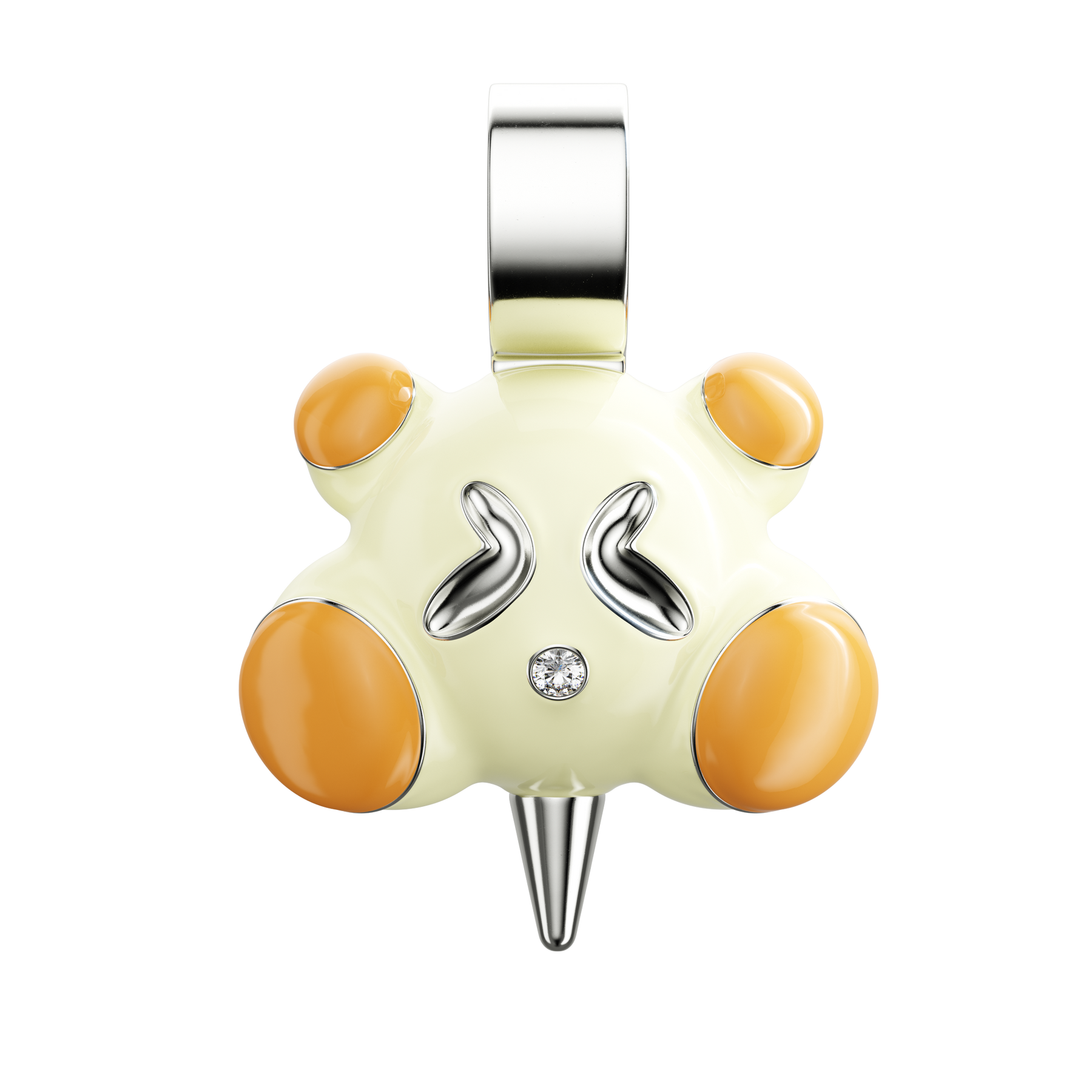 Plus Pendant in Enameled Sterling Silver – Homer