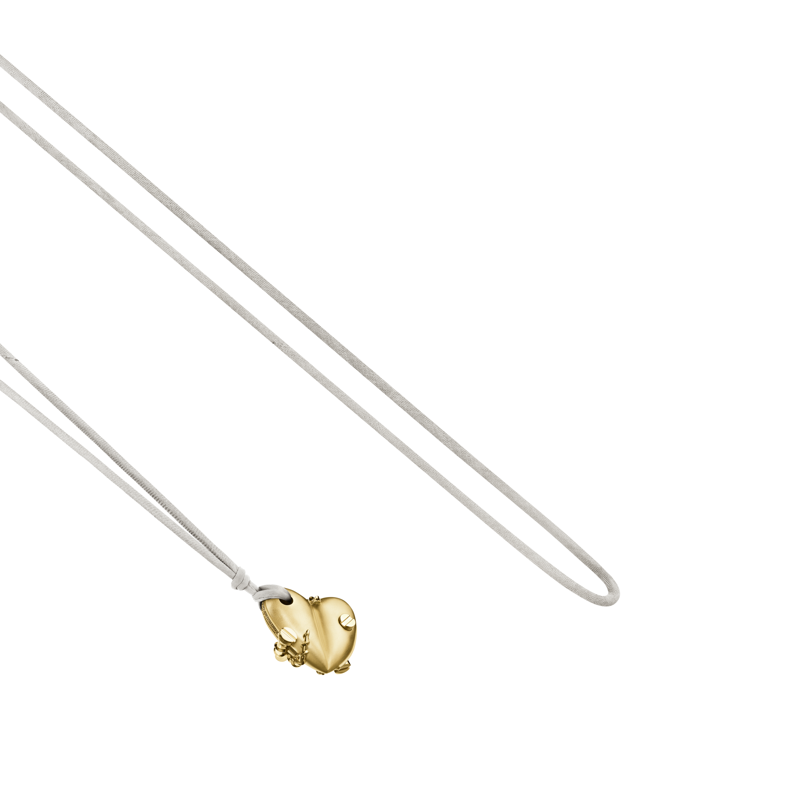Bullet Hole Heart Pendant with Screws XL | Jewelry | Homer | Frank