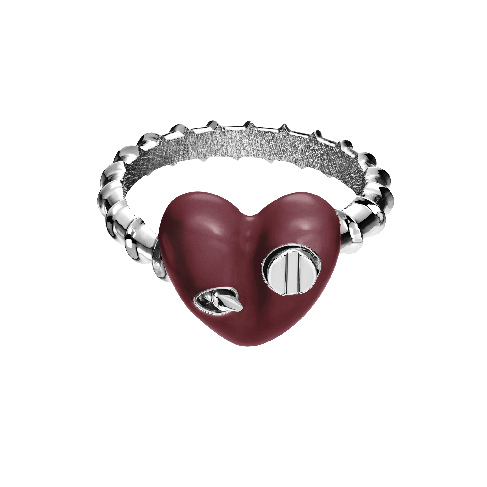 frank and easy k10×sv heart ring 13号 フランクアンドイージー sv x K10 gold heart ring - メルカリ
