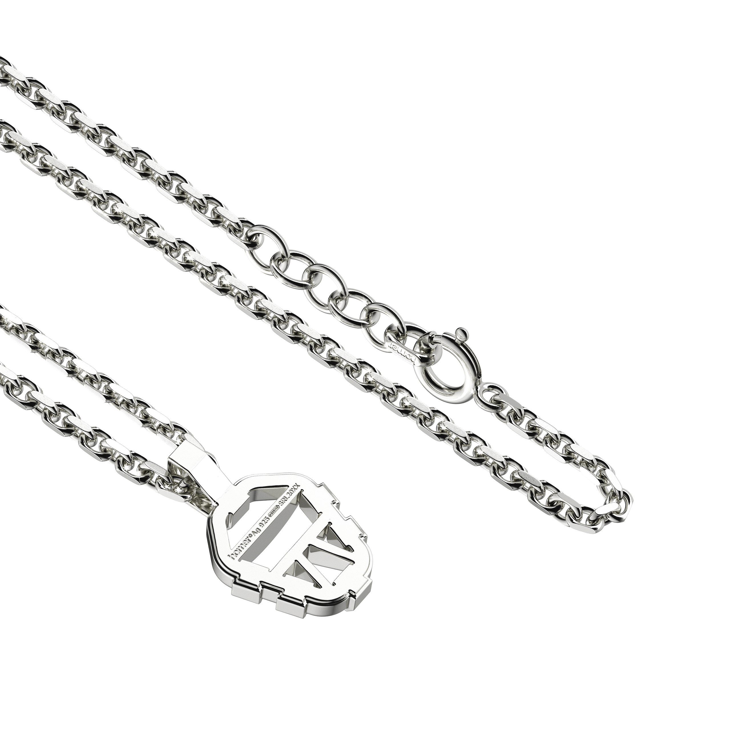 A detail view of Sodium Pendant