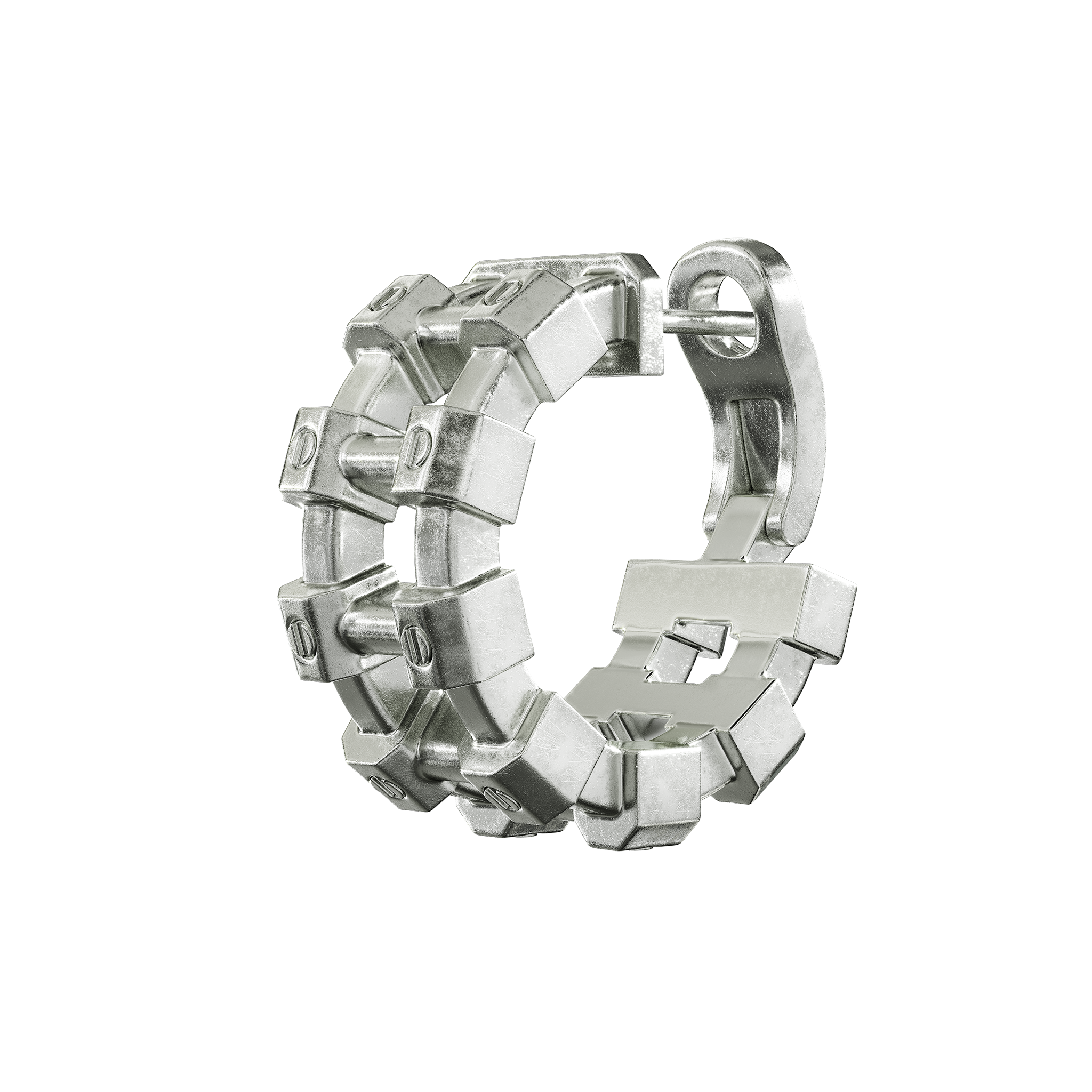 Sodium Earring Silver Jewelry Homer Frank Ocean