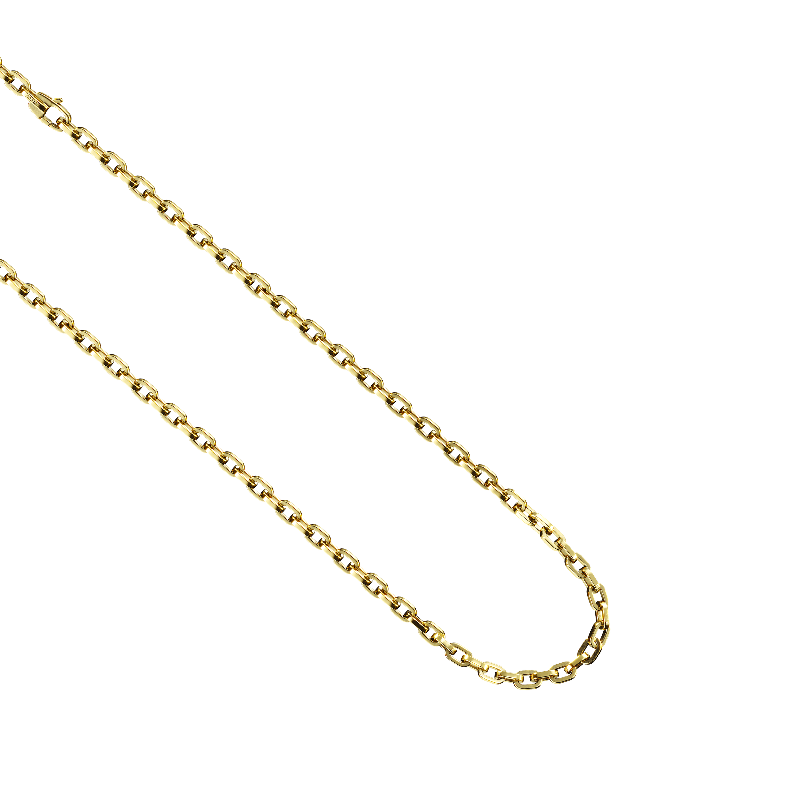 A detail view of Square Cable Chain S