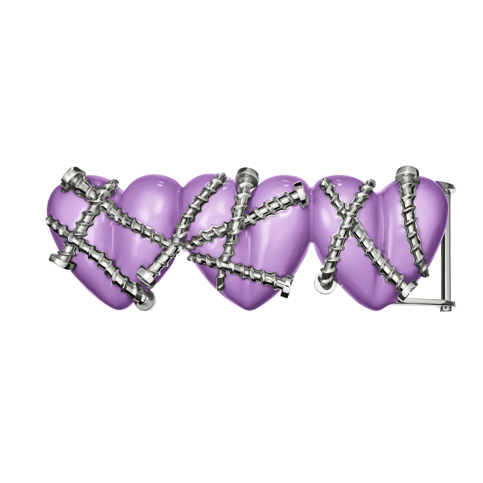 Triple Heart Belt With Screws | Jewelry | Homer | Frank Ocean