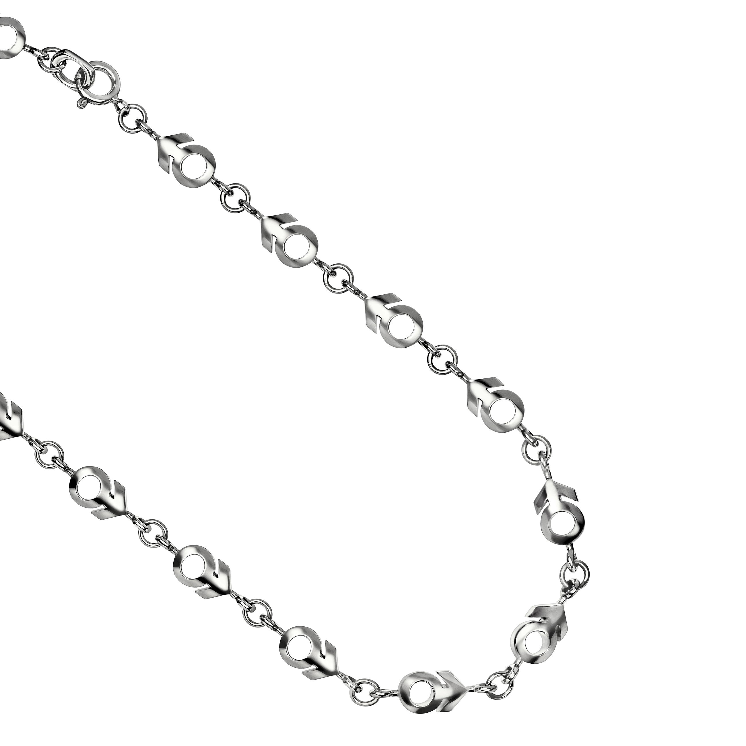 A detail view of ♂ Necklace M
