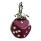 A small image of Jester on Dice Pendant