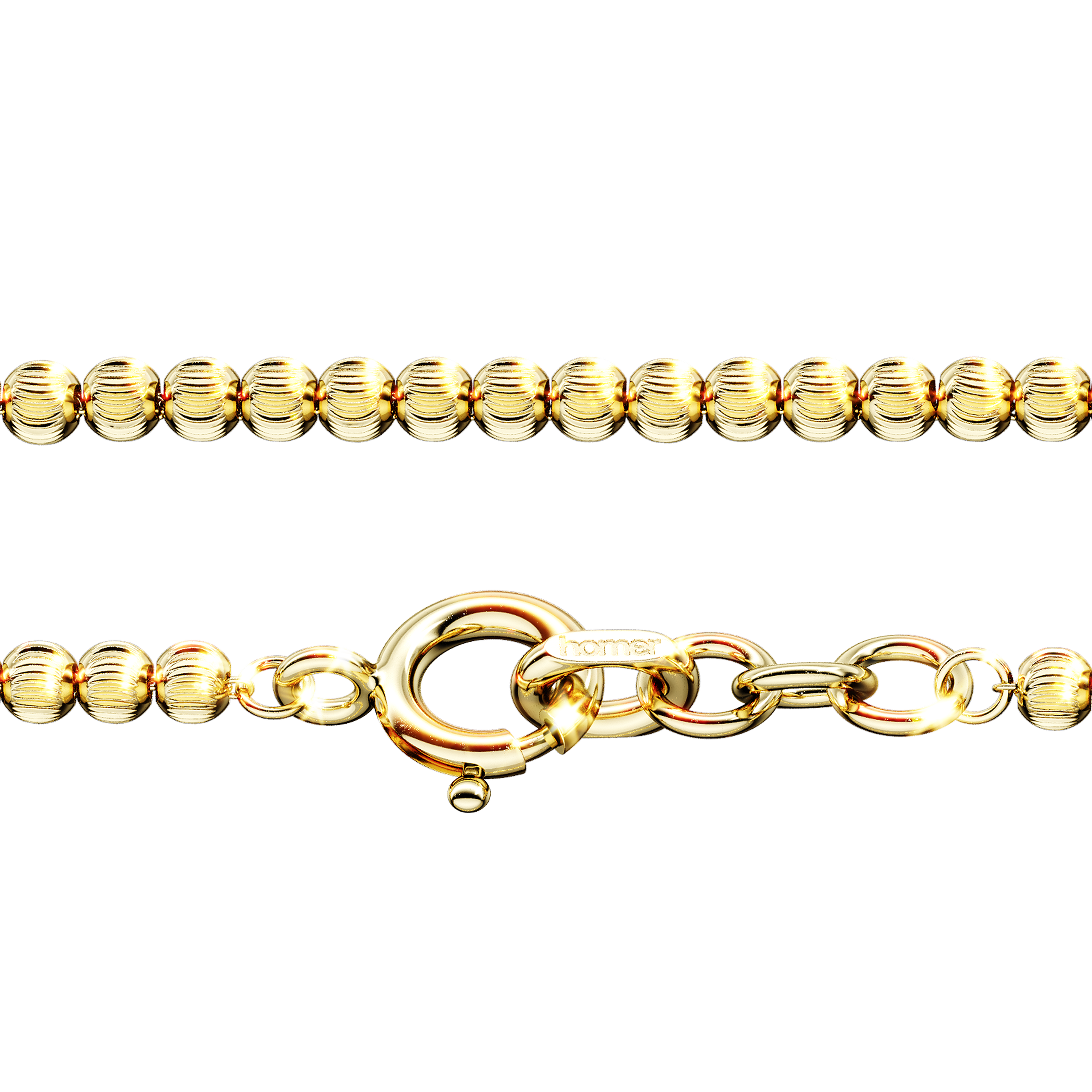 アクセサリー shermer necklace 211127_CerraLink_Necklace_Gold