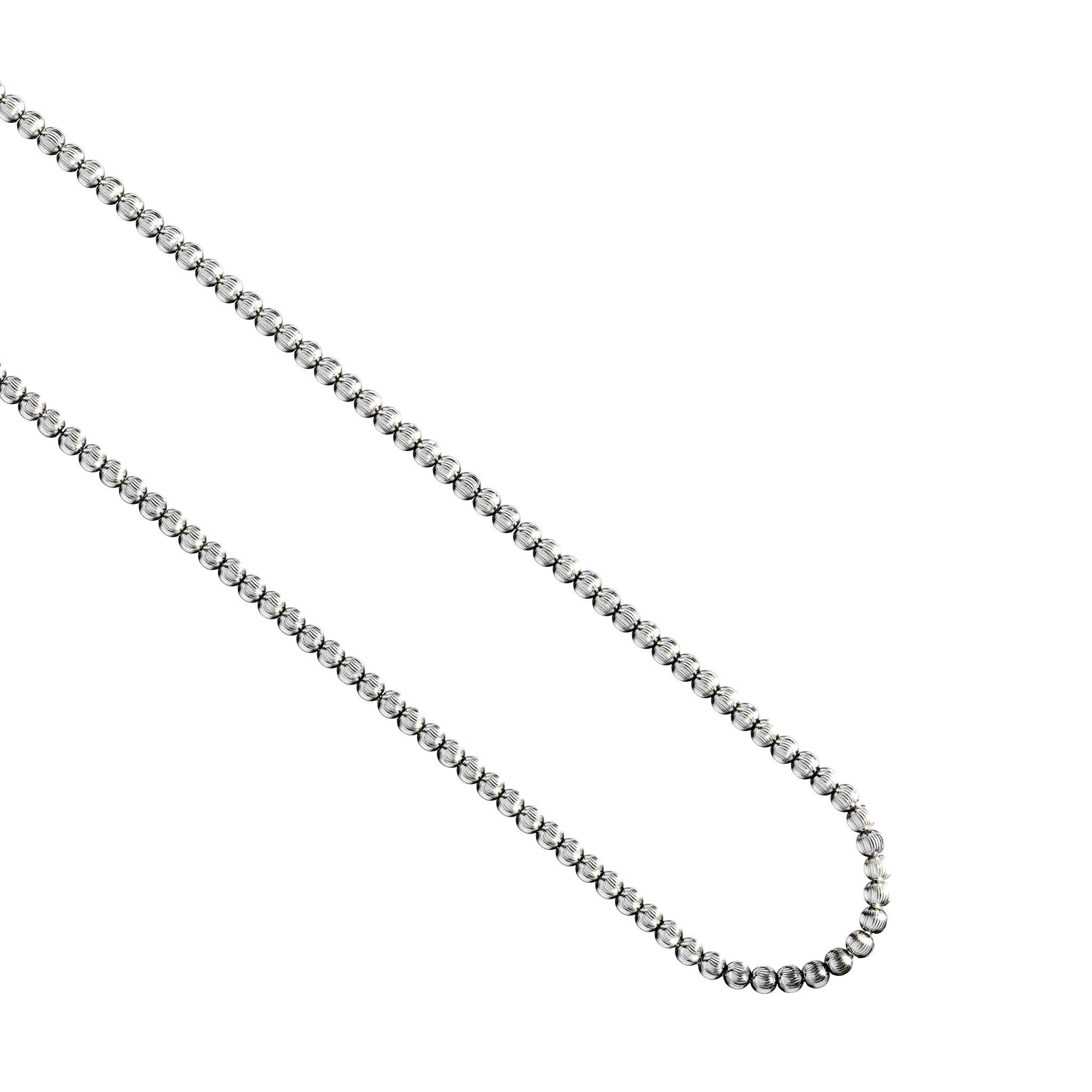 A detail view of Cerra Link Chain Necklace