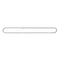 A small image of Silver Diamond Cut Trace Chain M
