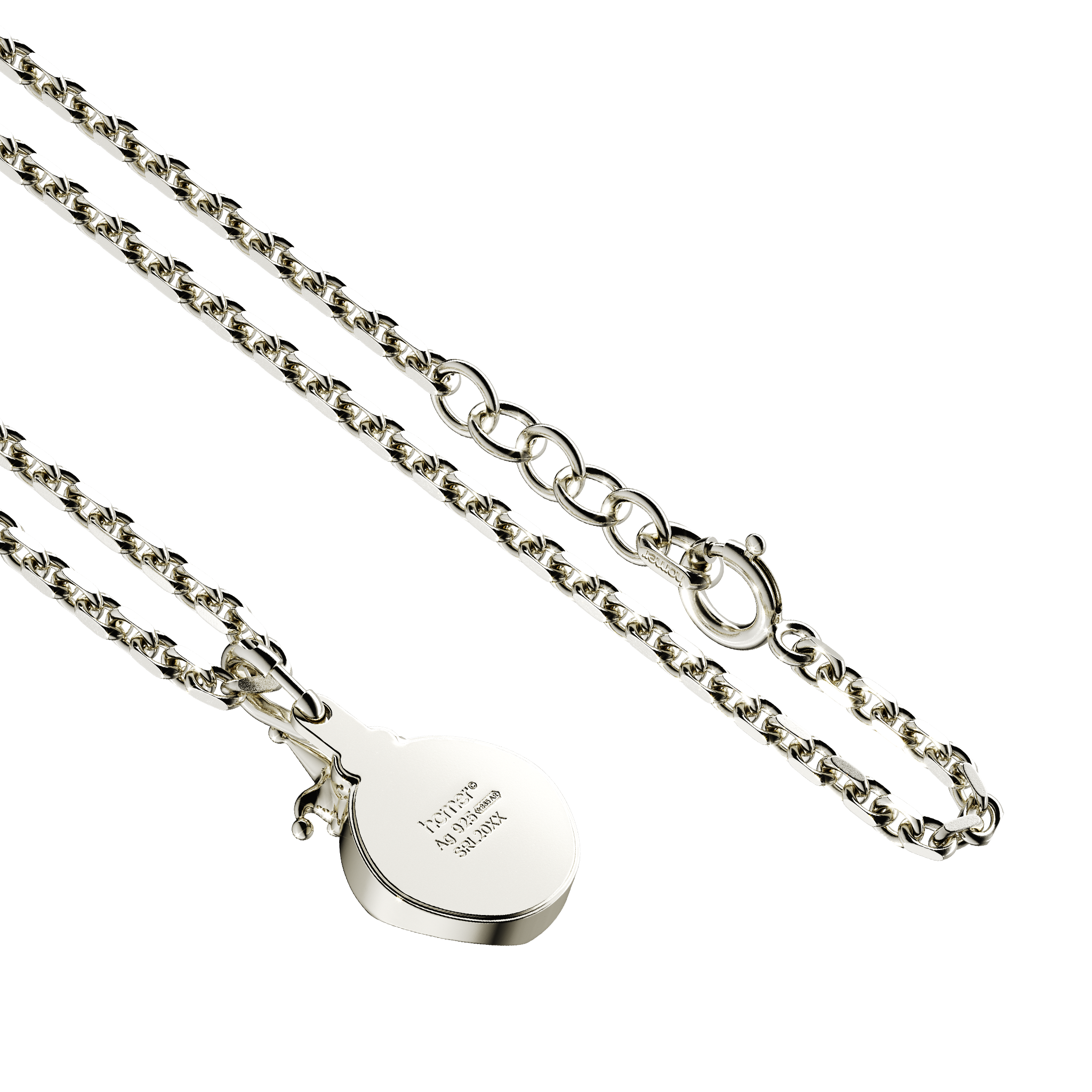 A detail view of Jester on Dice Pendant