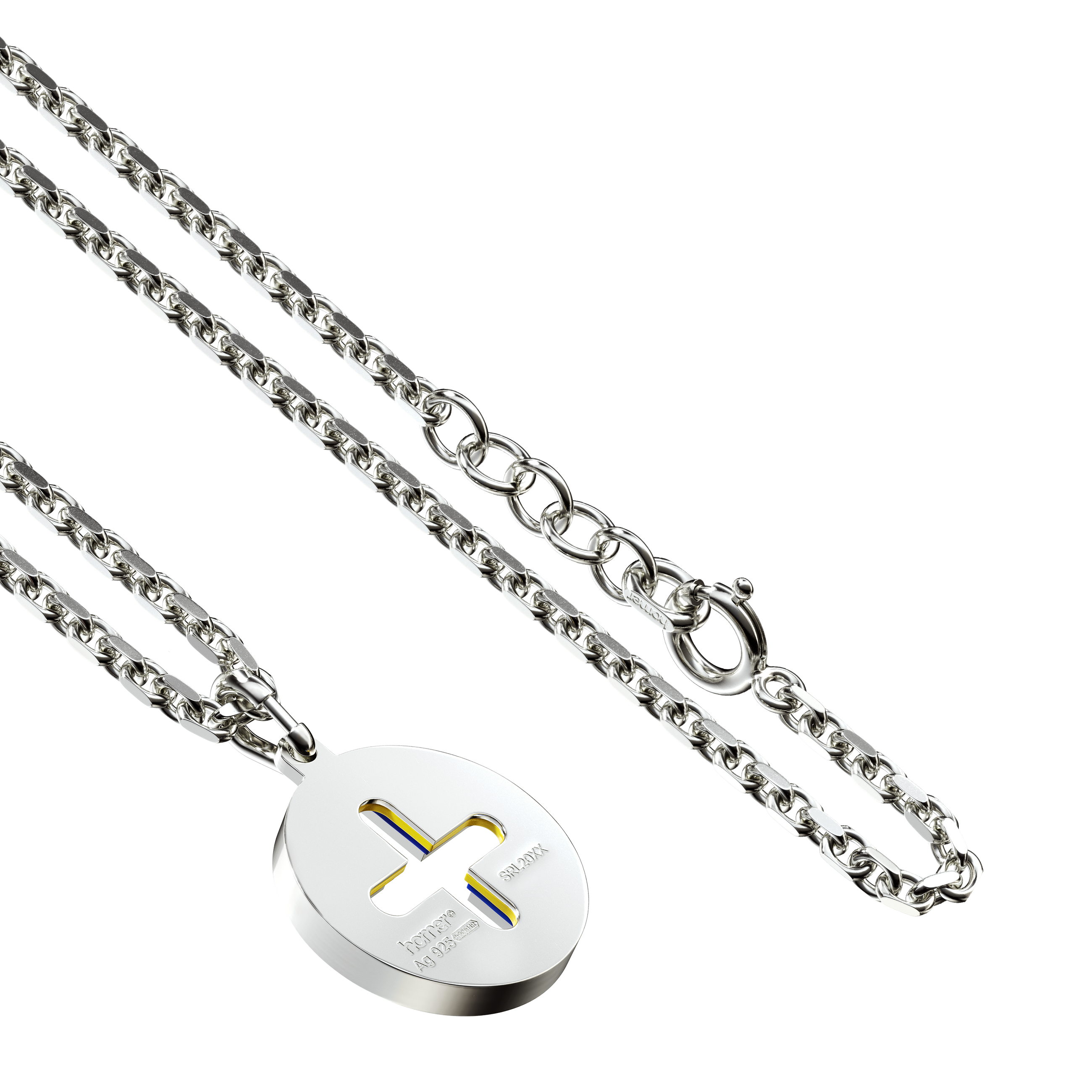 A detail view of Gradient Plus Pendant