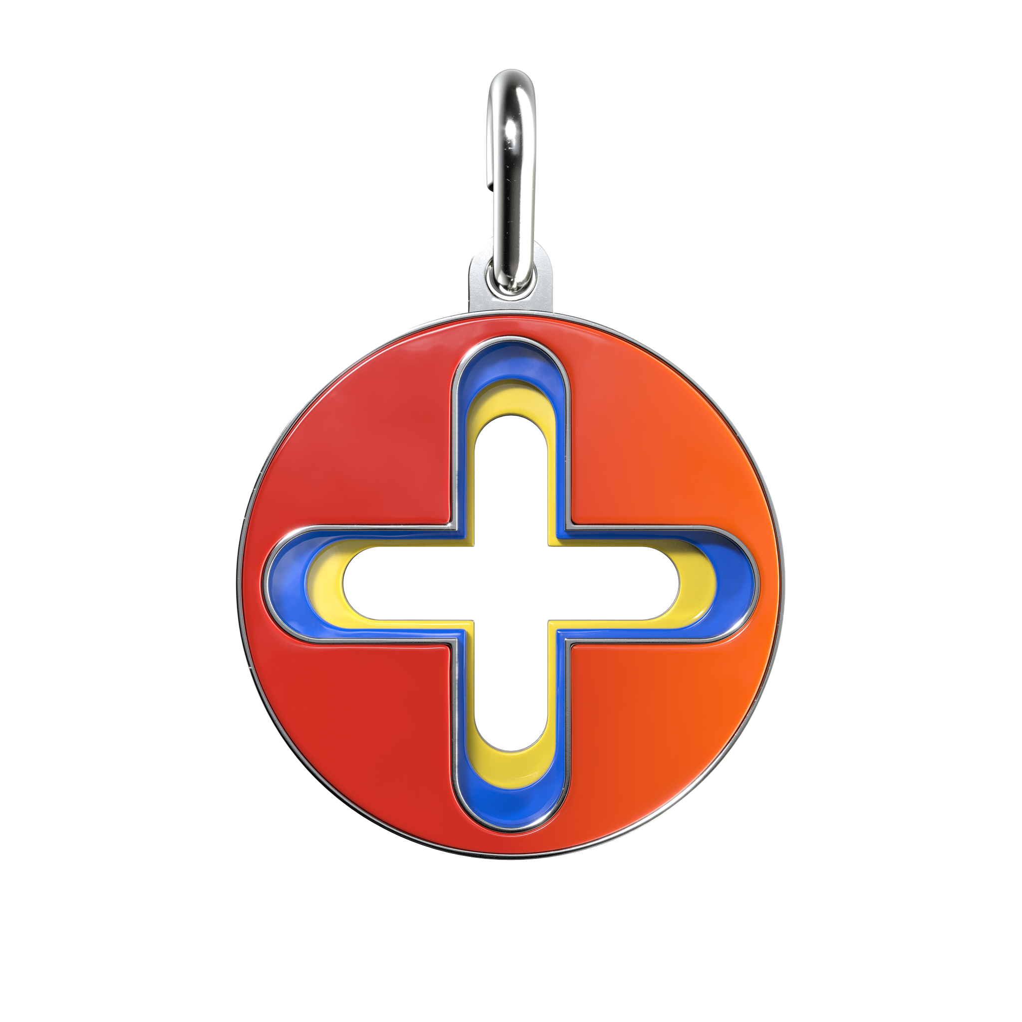 アクセサリー homer plus pendant yellow Plus Pendant in Enameled Sterling Silver – Homer
