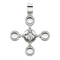 A small image of Sphere Cross Pendant XL