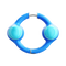 A small image of Sphere Hoop Earrings XL