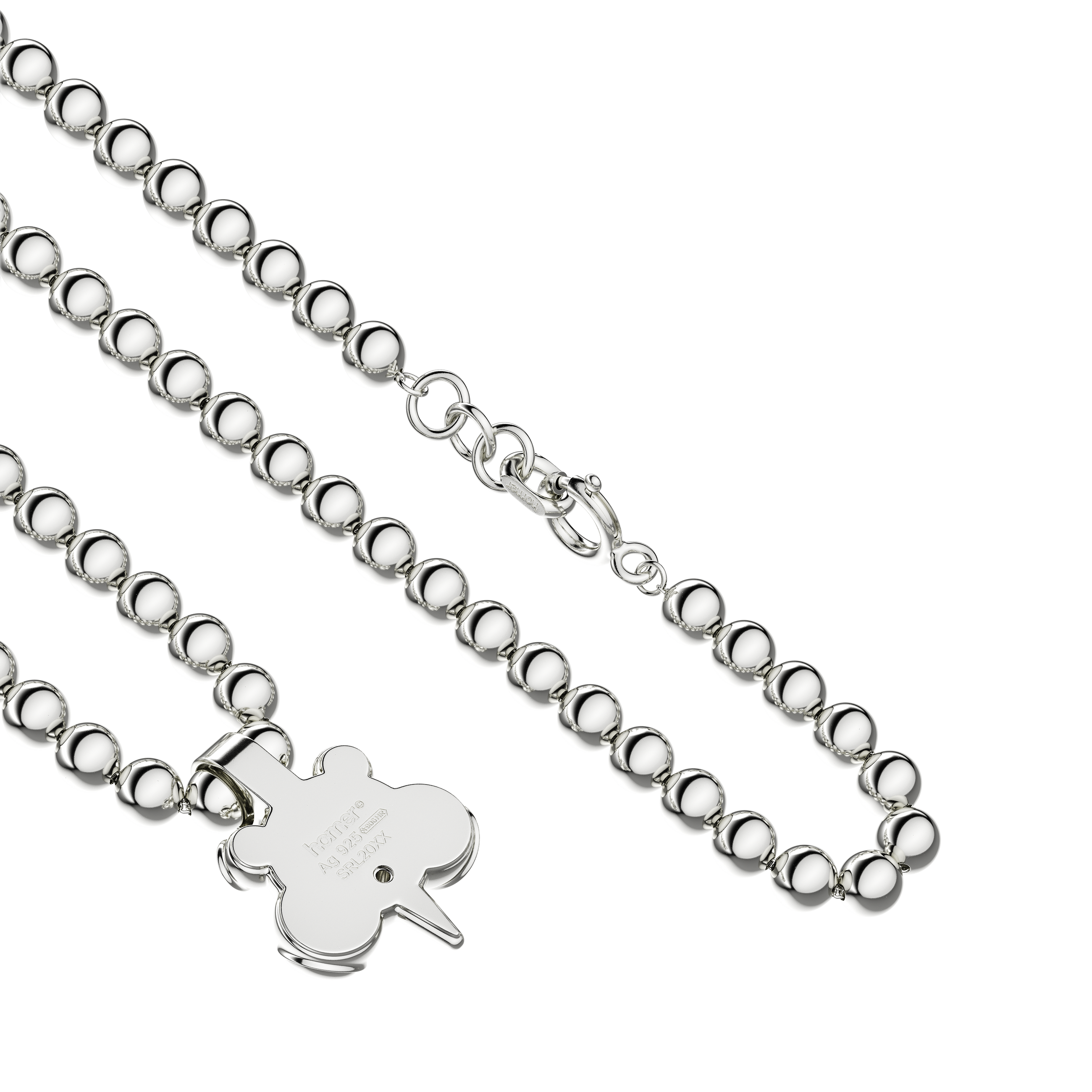 A detail view of Spherelet Pendant XL