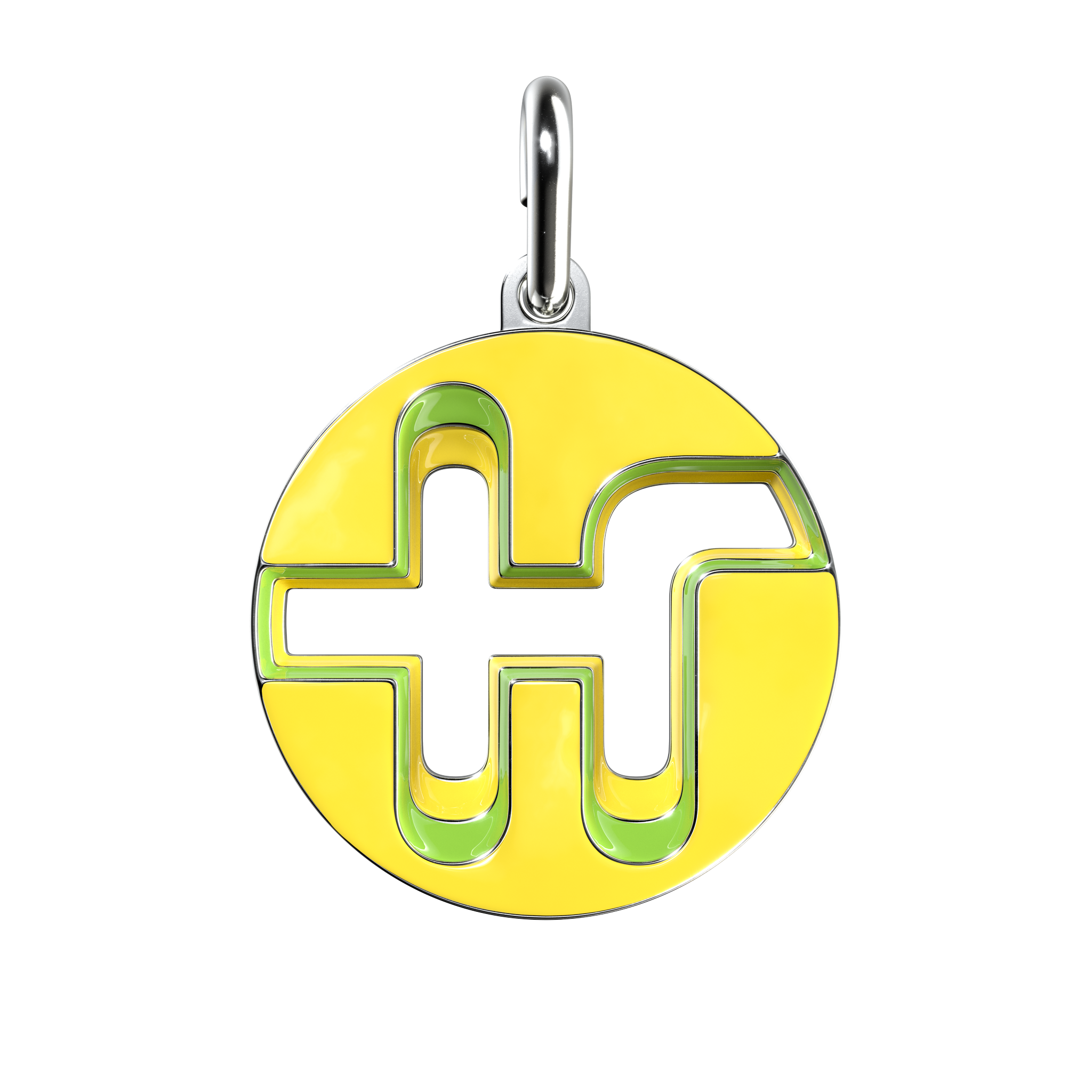 人気ブランドを Plus Pendant in Enameled Sterling Silver – Homer アクセサリー